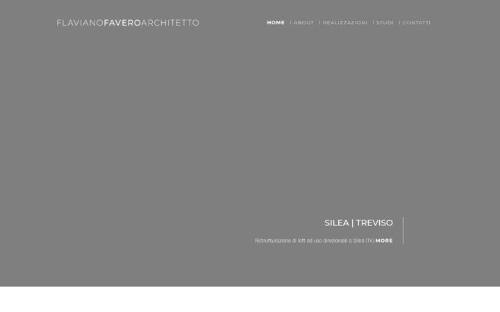 Screenshot van flavianofaveroarchitetto.it