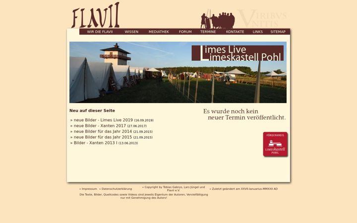 Screenshot of flavii.de