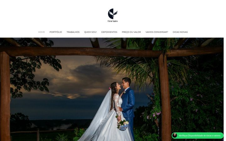 Screenshot of flaviosimoes.com.br