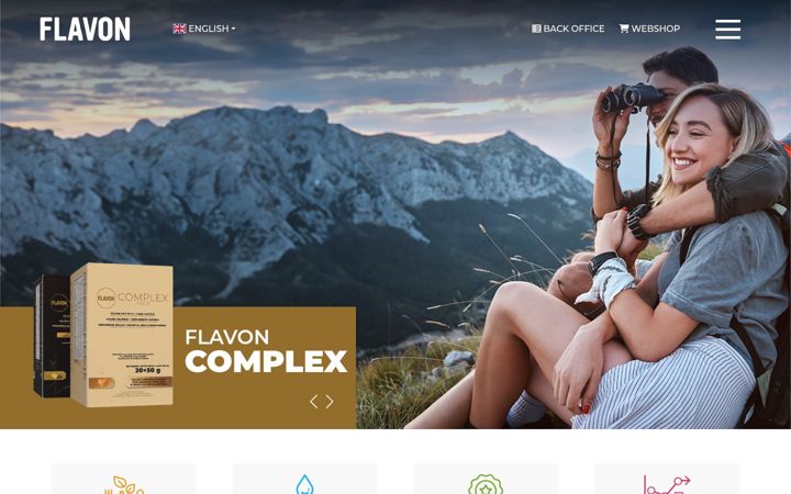 Screenshot von flavonmax.com