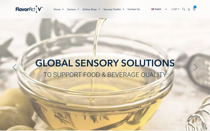Screenshot of flavoractiv.com