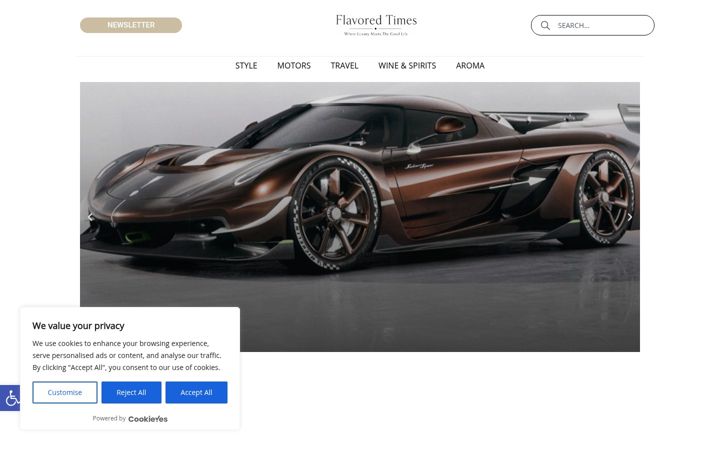Screenshot of flavoredtimes.com