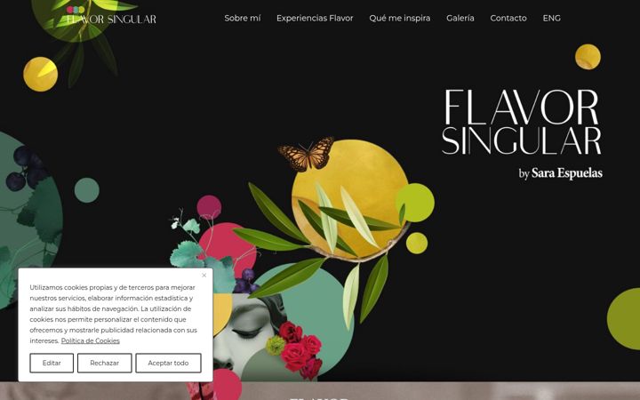 Screenshot of flavorsingular.com