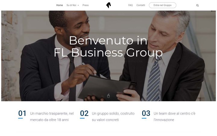 Kuvakaappaus sivustosta flbusiness.it