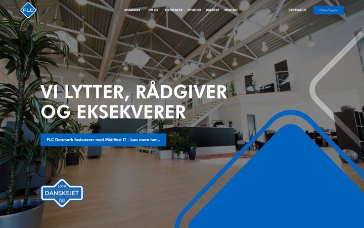 Screenshot of flc.dk