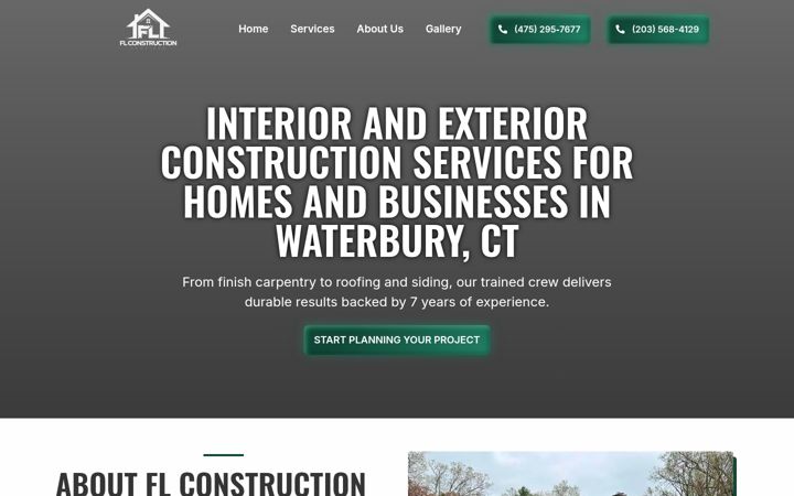 Screenshot of flconstructionservicesllc.com