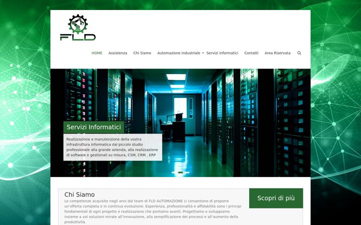 Screenshot of fldautomazione.it