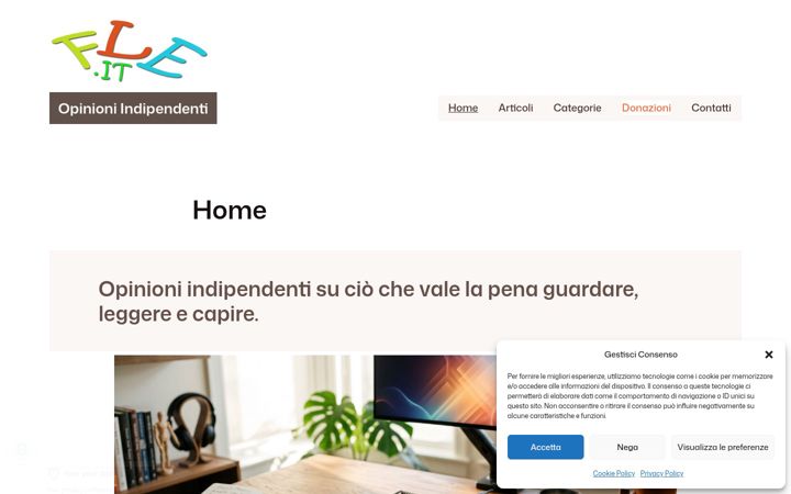 Screenshot of fle.it
