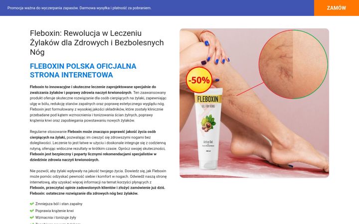 Screenshot of fleboxinpolska.com