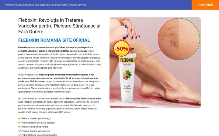 Screenshot of fleboxinromania.com