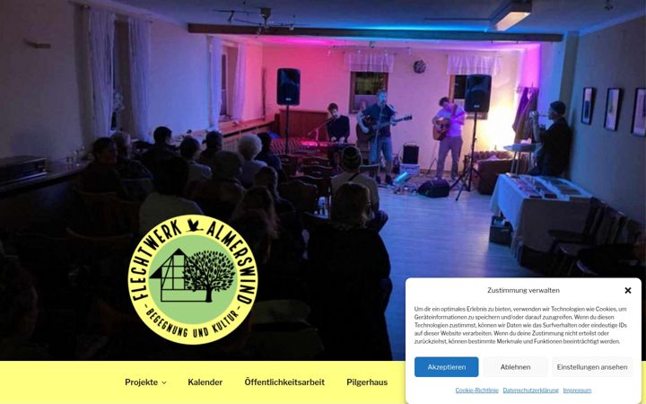 Screenshot ta' flechtwerk-almerswind.de
