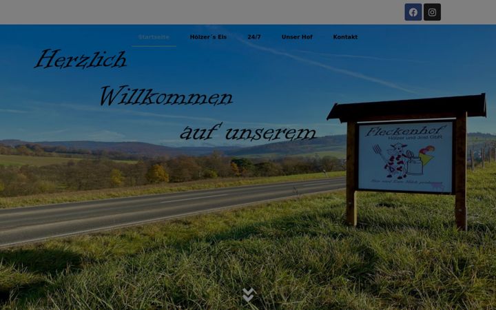 Screenshot of fleckenhof-eis.de