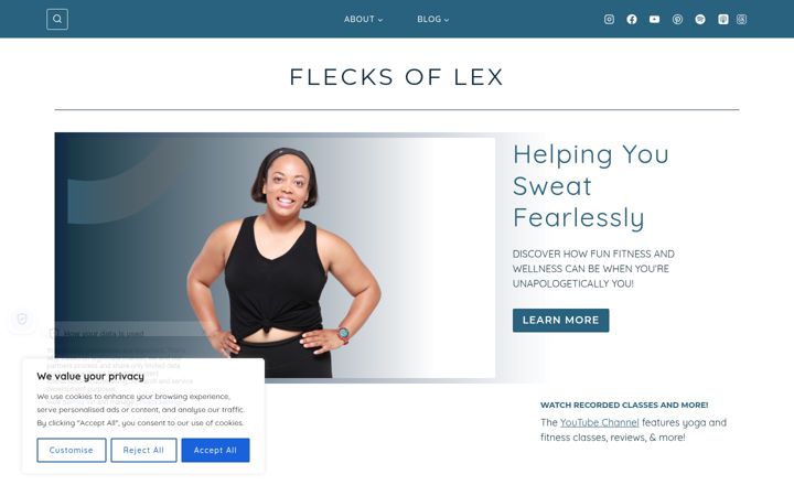 Screenshot of flecksoflex.com