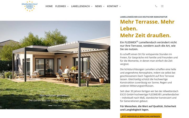 Screenshot of fledmex.com