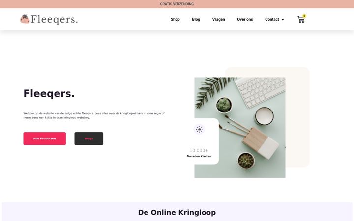 Screenshot of fleeqers.com