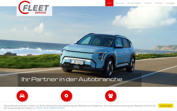 Screenshot of fleet-service-online.de