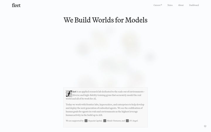 Screenshot of fleetai.com