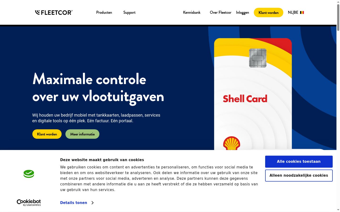 Zrzut ekranu banera zgody wyświetlanego przed jakąkolwiek interakcją