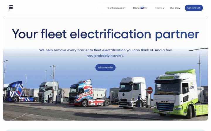Screenshot of fleete.com
