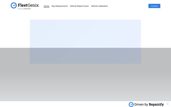 Skærmbillede af fleetgenix.com