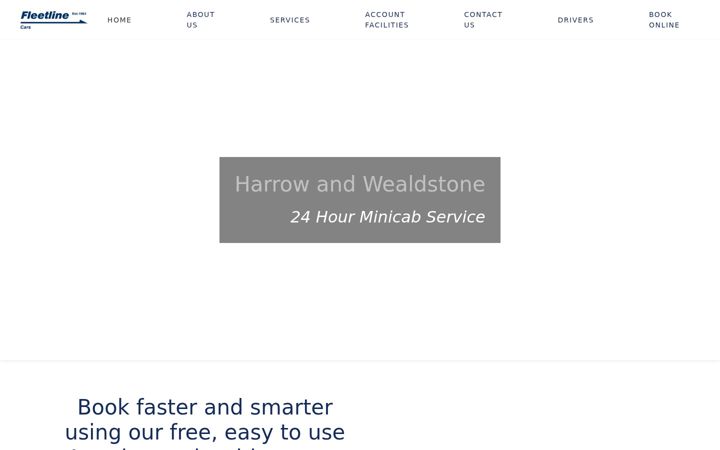 Screenshot of fleetlinecarsharrow.com