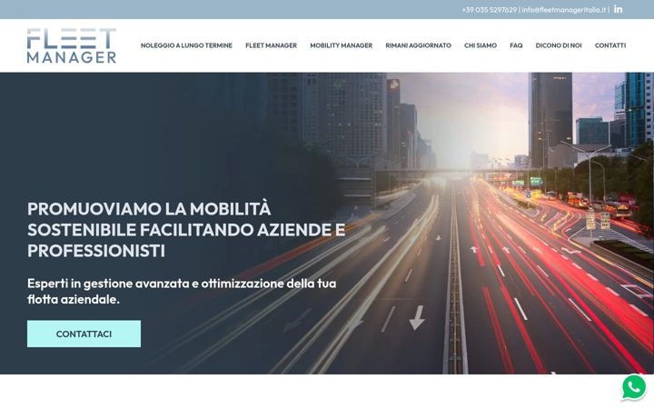 Screenshot of fleetmanageritalia.it