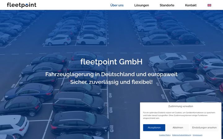 Screenshot of fleetpoint.de