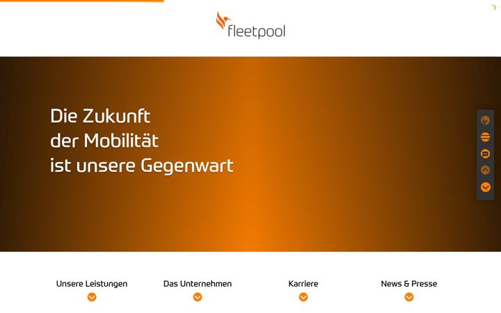 Screenshot of fleetpool.de