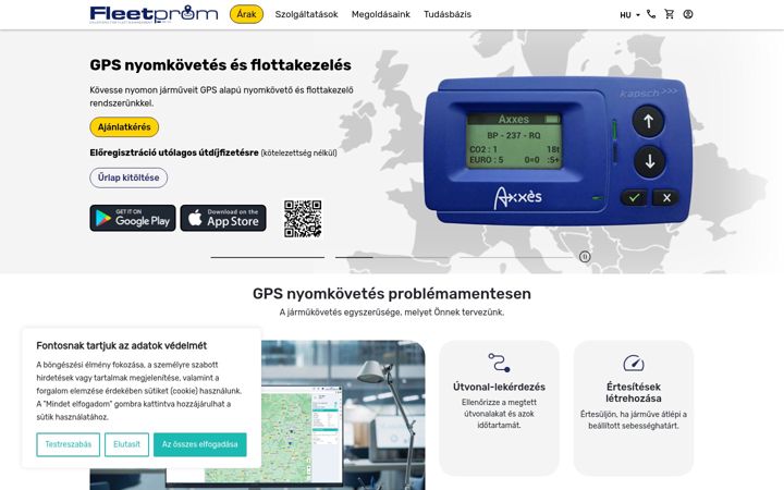 Screenshot of fleetprom.com