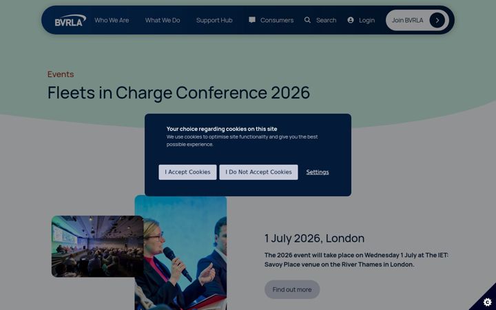 Screenshot of fleetsincharge.co.uk