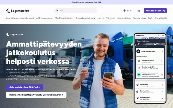 Screenshot of fleetskills.com