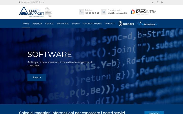 Screenshot of fleetsupport.it