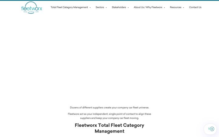 Screenshot of fleetworx.com