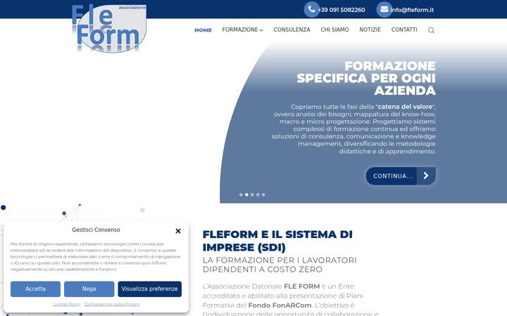 Screenshot of fleform.it