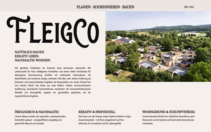 Screenshot of fleigco.com