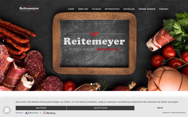 Capture d'écran de fleisch-wurstmanufaktur.de