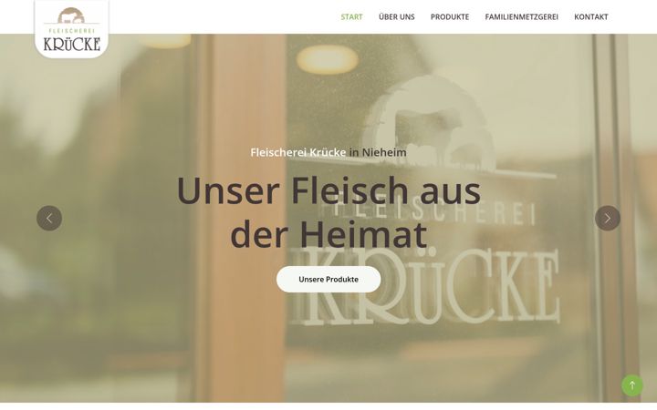 Screenshot of fleischerei-kruecke.de
