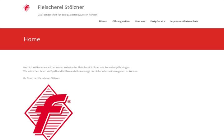 Screenshot of fleischerei-stoelzner.de