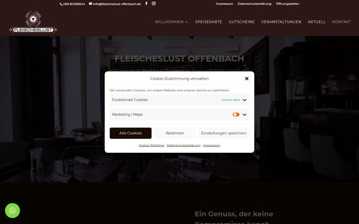 Screenshot von fleischeslust-offenbach.de