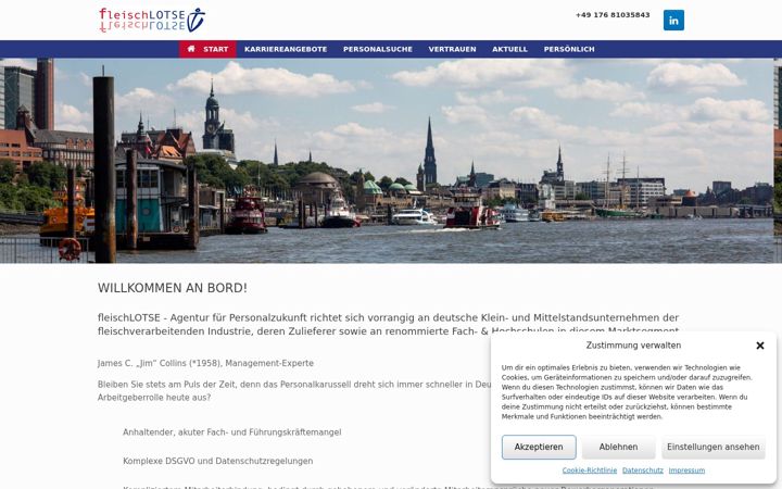 Screenshot of fleischlotse.de