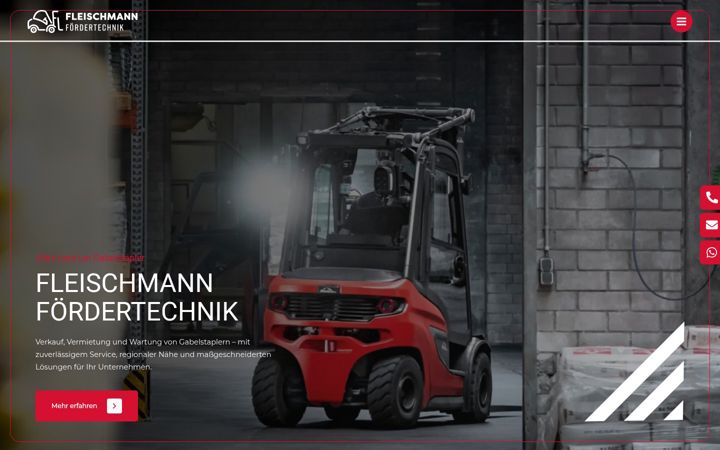 Screenshot von fleischmann-foerdertechnik.de