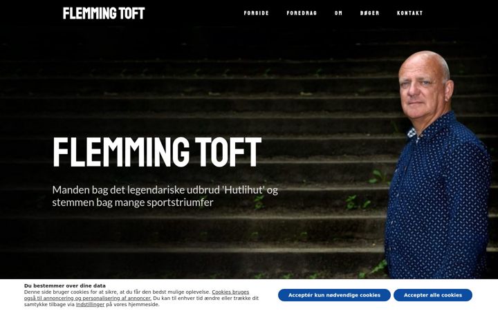 Screenshot of flemming-toft.dk