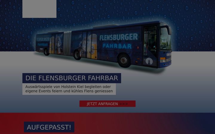 Ekrano kopija flensburger-fahrbar.de