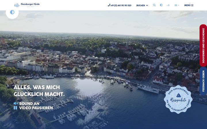 Ekrano kopija flensburger-foerde.de