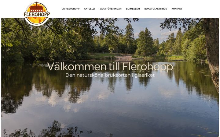 Zrzut ekranu flerohopp.se