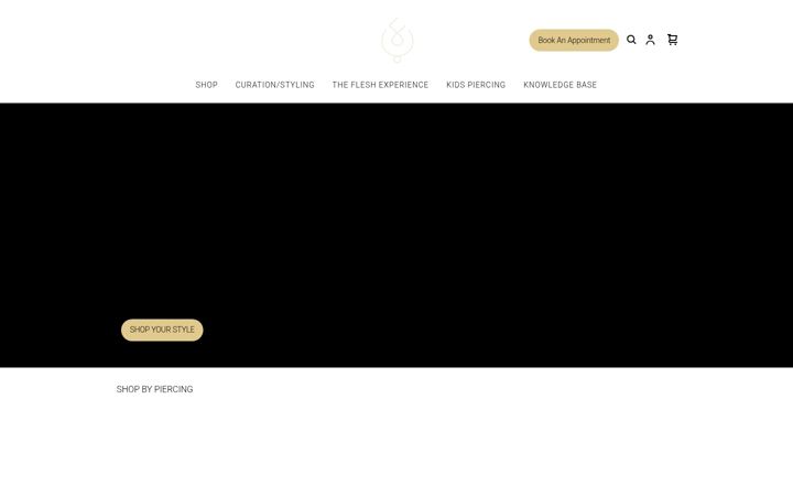 Screenshot of fleshadornments.com