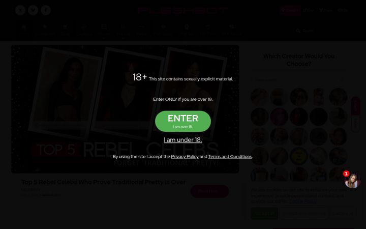 Screenshot of fleshbot.com