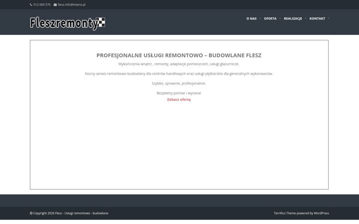 Screenshot of fleszremonty.pl
