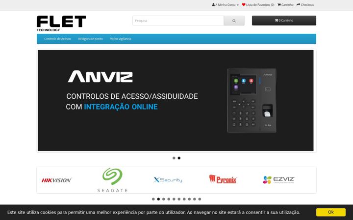 Screenshot of flet.pt