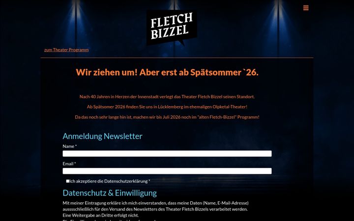 Screenshot di fletch-bizzel.de